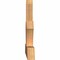Ekena Millwork Richland Timber Gable Bracket, Western Red Cedar, 72"W x 30"H x 3 1/2"D x 5 1/2"F, 10/12 Pitch GBW072X30X0406RIC00SWR - alternate 4
